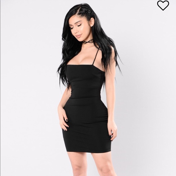 fashion nova little black dress